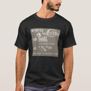 Funny, ich werde dir Liebe geben, bis meine Lungen T-Shirt
