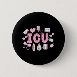 Funny Icu Krankenpflege Intensivstation Krankensch Button