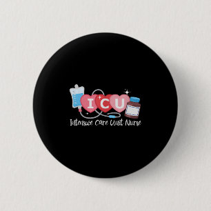 Funny Icu Krankenpflege Intensivstation Krankensch Button