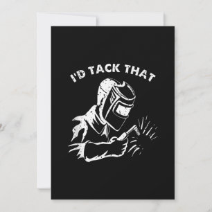 Funny Id Tack, der Welder Geschenke für Männer Ankündigung
