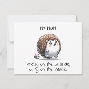 Funny Igel Pun Mother-Day-Geschenk