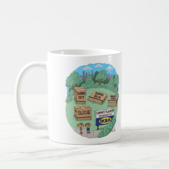 FUNNY IKEA PLAYBODE KAFFEETASSE (Links)