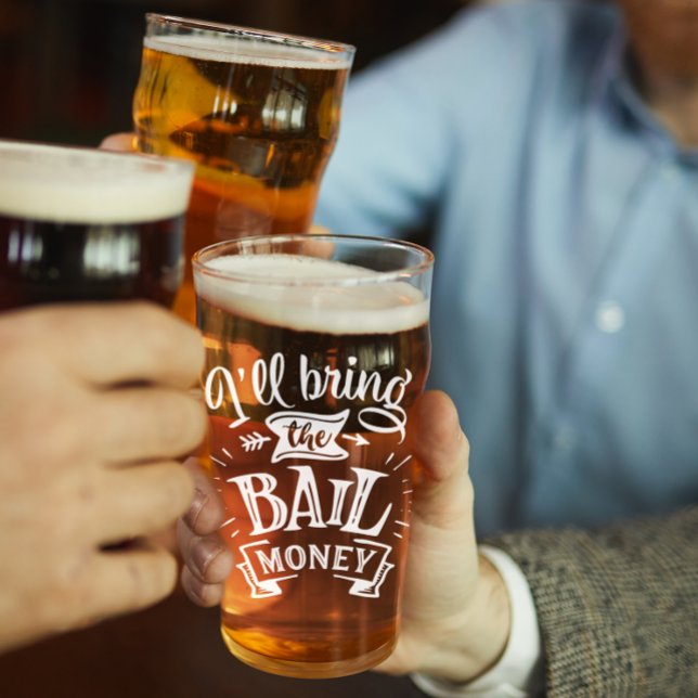 Funny Ill Bail Money Glas (Von Creator hochgeladen)