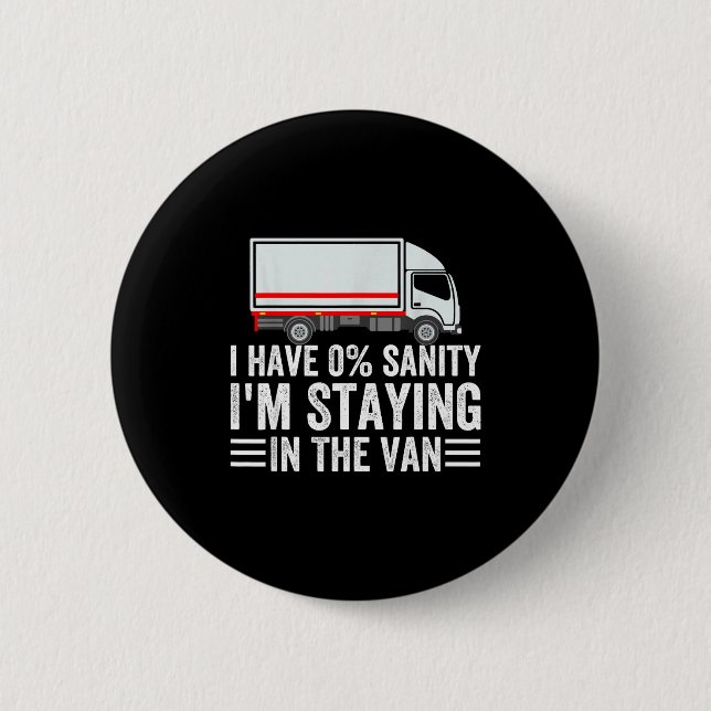 Funny I'm Staying In Tha Van Phasmophobia Gamer Me Button (Vorderseite)