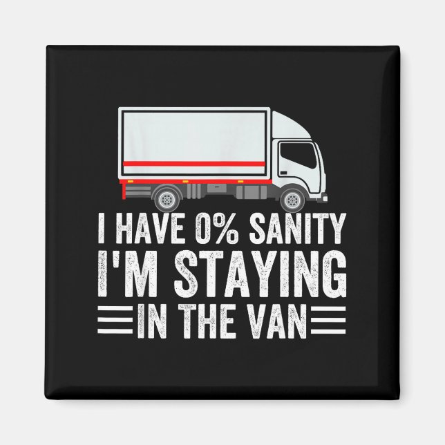 Funny I'm Staying In Tha Van Phasmophobia Gamer Me Magnet (Vorne)