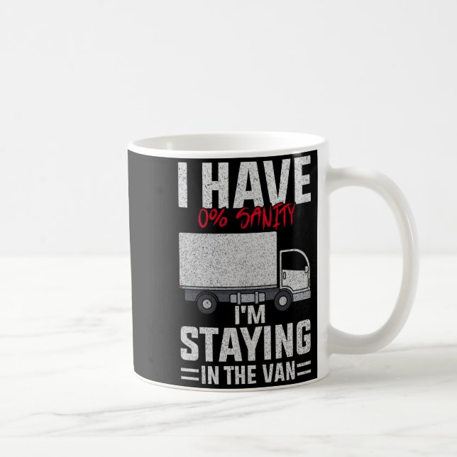 Funny I'm Staying In Tha Van Phasmophobia Man Wome Kaffeetasse (Rechts)