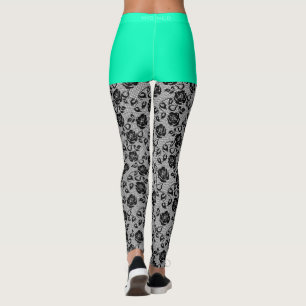 Funny Imitats Black Lace Fishnet Leggings Imitate