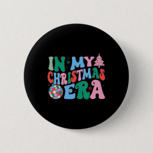 Funny in meiner Weihnachtszeit Weihnachtsfamilie M Button
