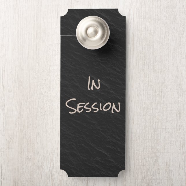 Funny in Session Therapist Door Hanger Türanhänger (Auf Knauf)