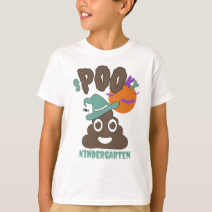 Funny Individuelle Name Grade Year Spooky Poo T-Shirt