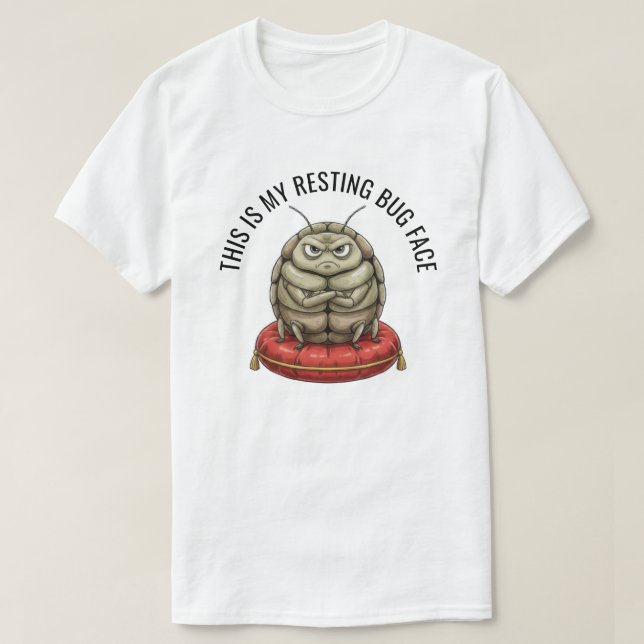 Funny Insect Bug Unisex T-Shirt (Design vorne)