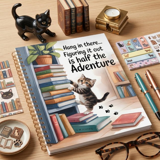 Funny Inspirational Cat Planer (Von Creator hochgeladen)