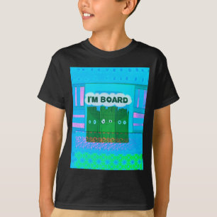 Funny Inspirational Graphic Ich langweile mich Tex T-Shirt