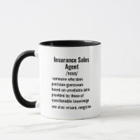 Funny Insurance Sales Agent Definition Geschenke