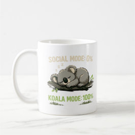 Funny Introvert Koala Coffee Mug