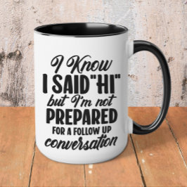 Funny Introvert Tasse