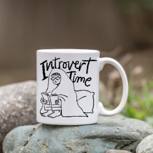 FUNNY INTROVERT TIME TASSE