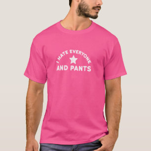 Funny Introvertierte Shirt No Pants Ich hasste all