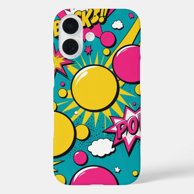 Funny iPhone 16 Hülle (Rückseite)