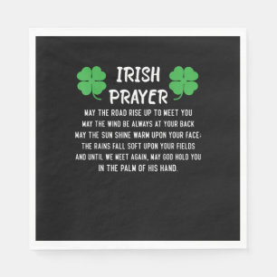 Funny Irish Gebet Mai Aufstieg zur Meet Yo Serviette