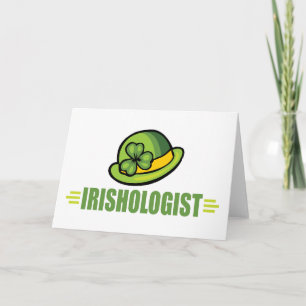 Funny Irish St. Patrick's Day Karte