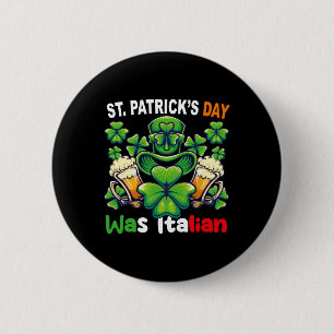 Funny Irish St Patricks Day Women Men Appa Button