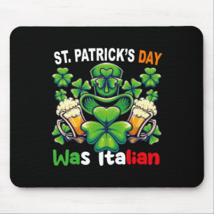 Funny Irish St Patricks Day Women Men Appa Mousepad