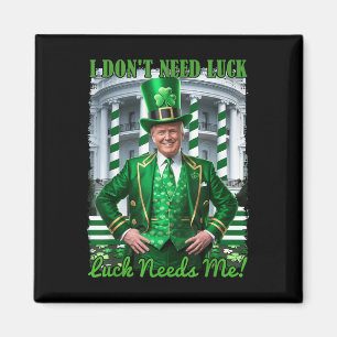 Funny Irish Trump St Patricks Day Zum Glück brauch Magnet