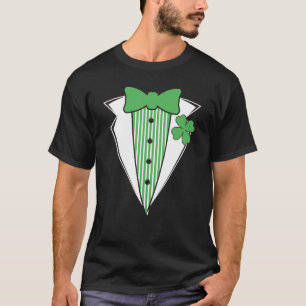 Funny Irish Tuxedo St Patrick's Day T-Shirt