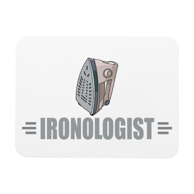 Funny Ironing Magnet (Horizontal)