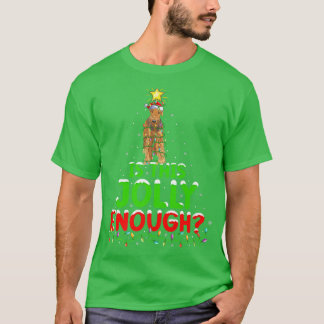 Funny ist dieses Jolly genug Airedale Terrier Chri T-Shirt