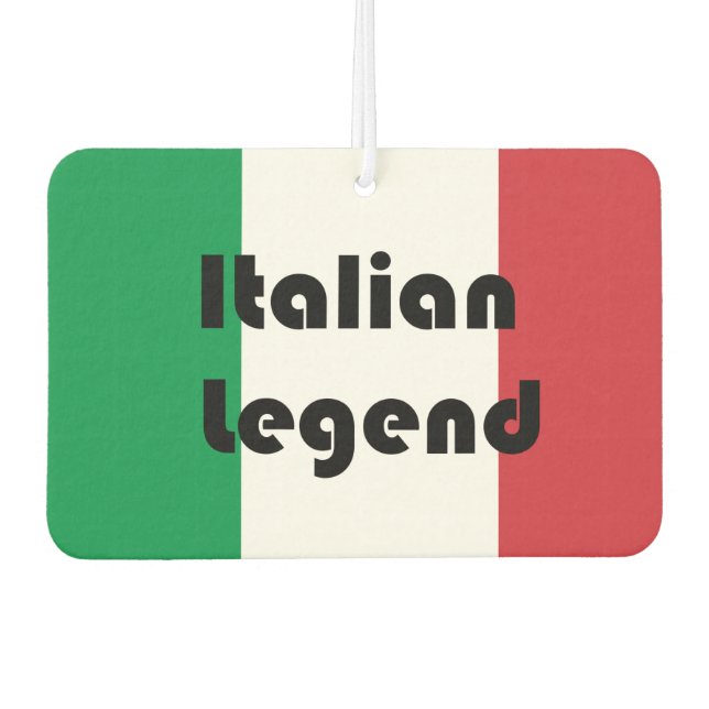Funny Italian Autolufterfrischer (Vorderseite)