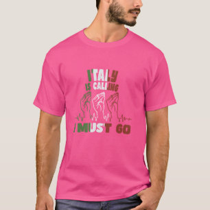 Funny Italian hand gesteci - Italien T-Shirt