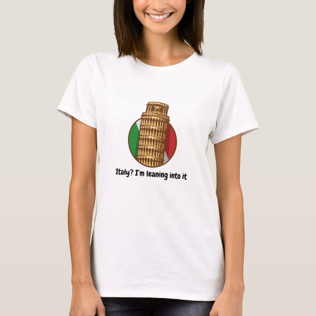 Funny Italy T-Shirt (Vorderseite)