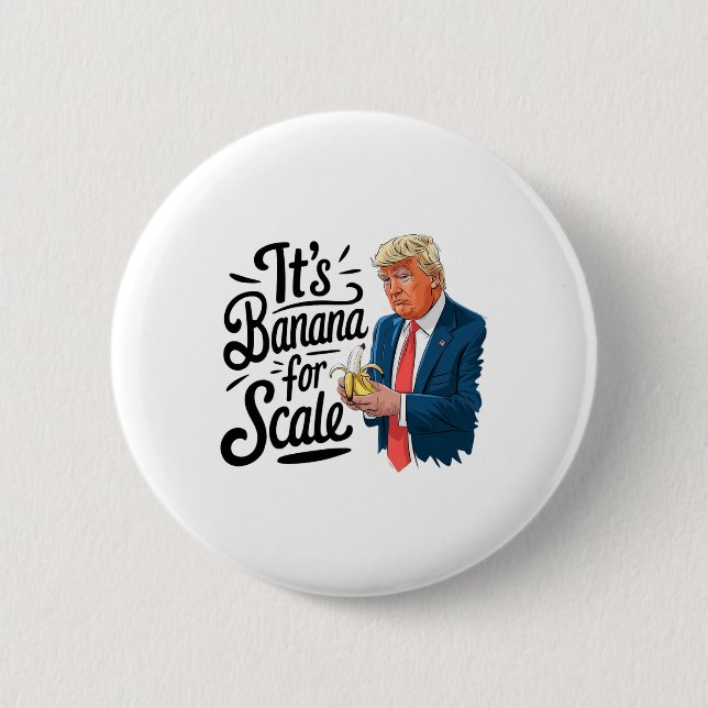 Funny It's Nana for Scales Trump 3 Button (Vorderseite)
