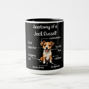 Funny Jack Russell Terrier Dog Tasse