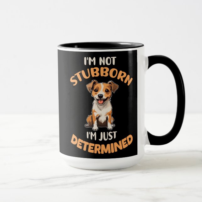 Funny Jack Russell Terrier Dog Tasse (Rechts)