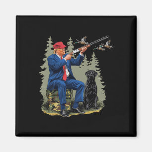 Funny Jagd Duck Trump Camouflage Jagd Hallo Huntin Magnet