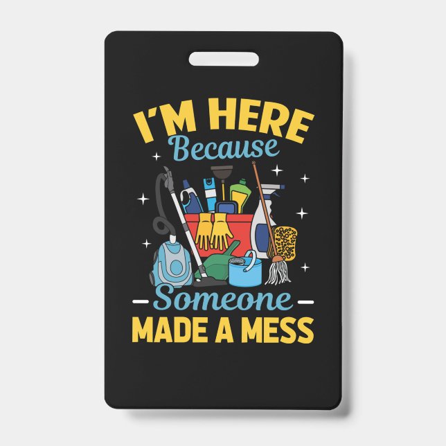 Funny Janitor Ausweis (Vorderseite)