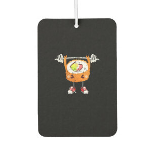Funny Japanese Food Gym Weightlift Geschenk T - Sh Autolufterfrischer