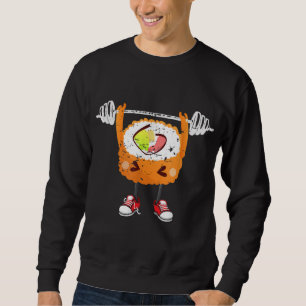 Funny Japanese Food Gym Weightlift Geschenk T - Sh Sweatshirt