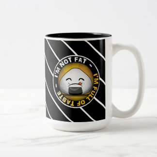 Funny japanese riceball zweifarbige tasse