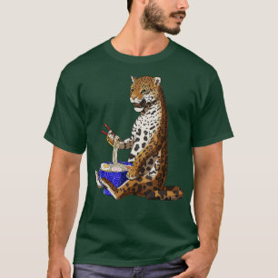 Funny Japanisch Kawaii Ramen Jaguar T-Shirt