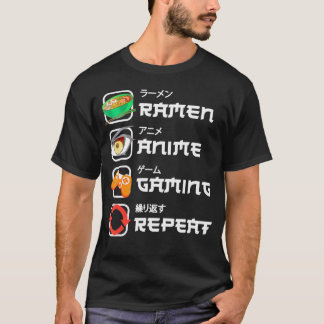 Funny Japanisch Manga Anime Gaming Anime Ramen Gam T-Shirt