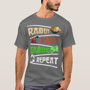 Funny Japanisch Manga Anime Gaming Anime Ramen Gam T-Shirt