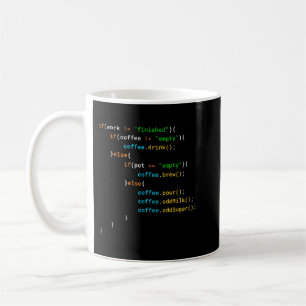 Funny Java Programmierer Kaffeekochen Geschenk für Kaffeetasse