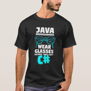 Funny Java Programming Zitat Computer Science Spaß T-Shirt
