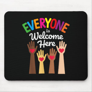 Funny jeder ist willkommen hier Idaho Lehrerin Fra Mousepad