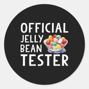 Funny Jelly Beans Easter Candy Offiziell Jelly Bea Runder Aufkleber