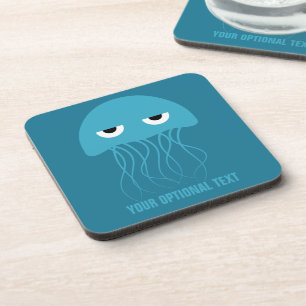 Funny Jellyfish Untersetzer